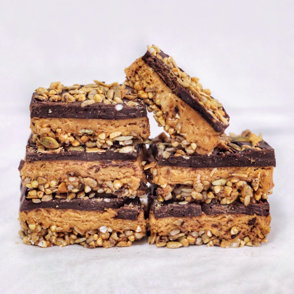 4-Ingredient granola crack bars 2