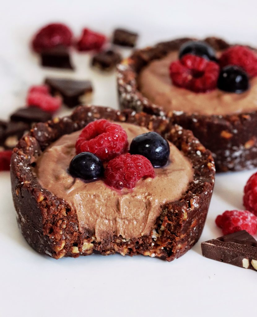 4-INGREDIENT GIANT CHOC MOUSSE PROTEIN PODS for two