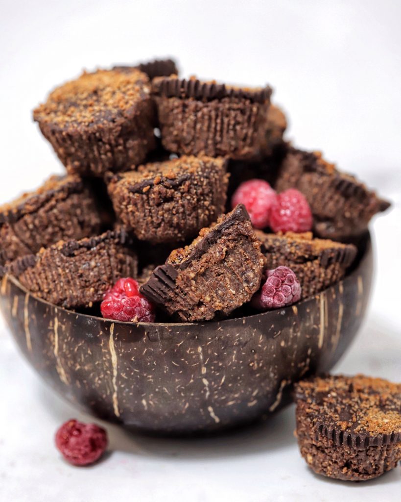 Protein brownie cups