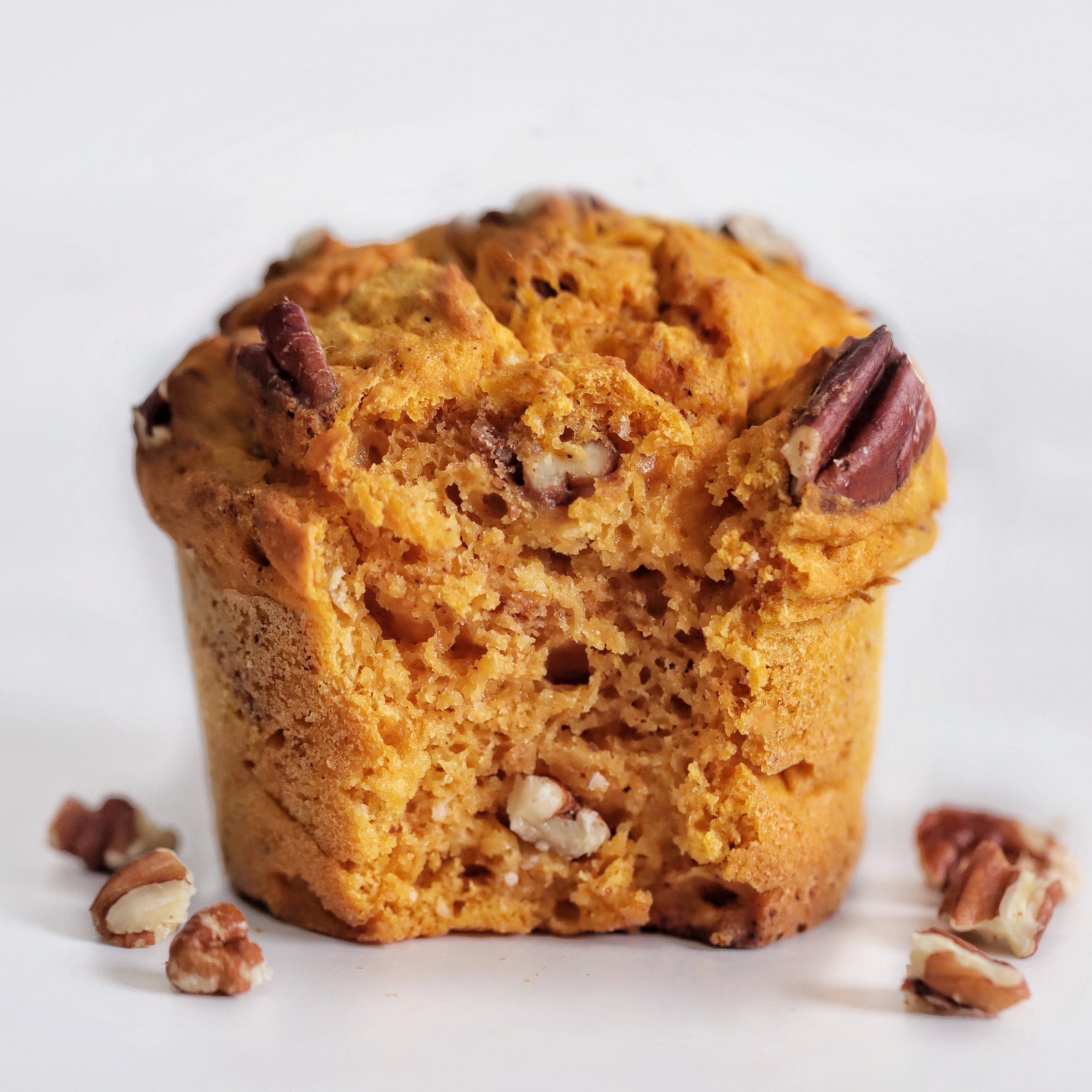 Single Serve Pumpkin Pecan Muffin Run Food